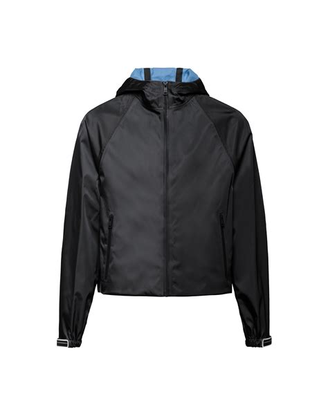 prada nylon fleece jacket|Prada nylon jacket women's.